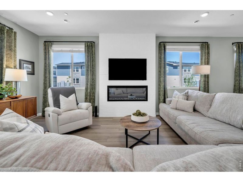 Furnished interior view inside a new home in , Longmont (Image 13).