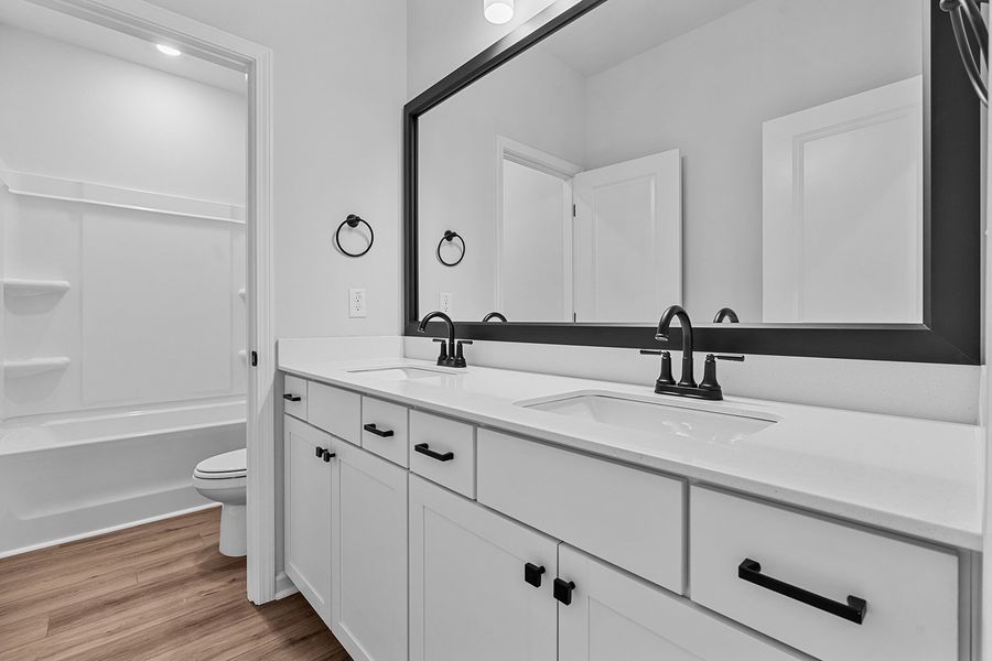Furnished interior view inside a new home in Fieldstone, Lexington (Image 17).