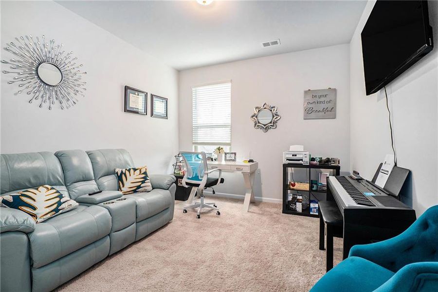 Furnished interior view inside a new home in Adagio, Dacula (Image 4).