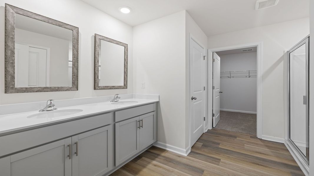 Furnished interior view inside a new home in Bentley Park, Greenwood (Image 12).