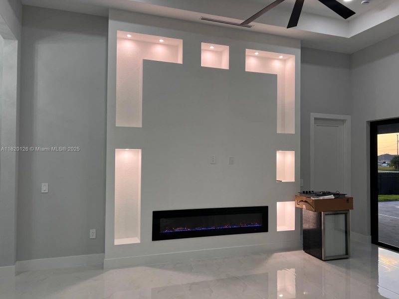 Furnished interior view inside a new home in , Cape Coral (Image 27).