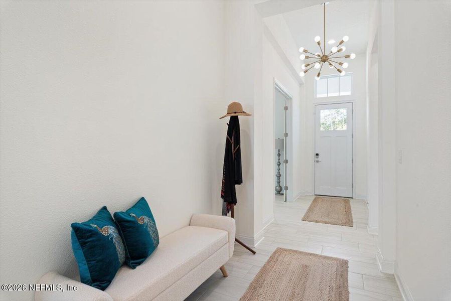 Furnished interior view inside a new home in , Ponte Vedra (Image 11).