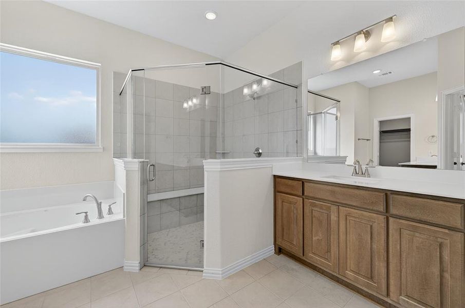 Furnished interior view inside a new home in Nash Estates, Tom Bean (Image 13).