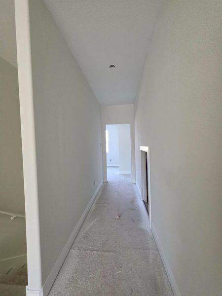 Upstairs hallway Upstairs hallway