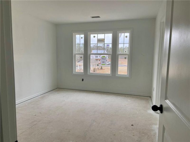 In-progress construction of a new home in Arbors at Richland Creek, Buford, GA (Image 25).