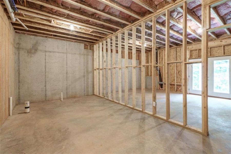 In-progress construction of a new home in , Covington, GA (Image 47).