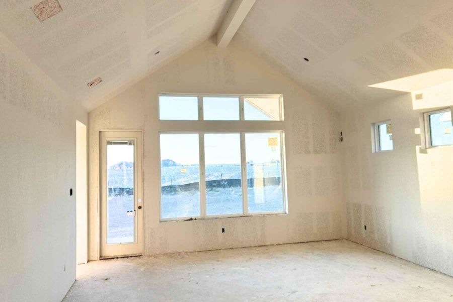 In-progress construction of a new home in The Grove at Blackhawk, Pflugerville, TX (Image 21).