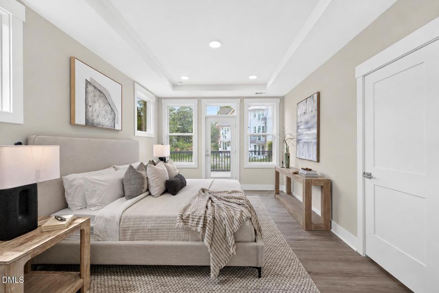 Primary Bedroom (Model Home) Primary Bedroom (Model Home)