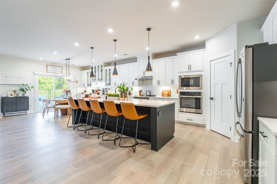 Furnished interior view inside a new home in , Indian Trail (Image 32).