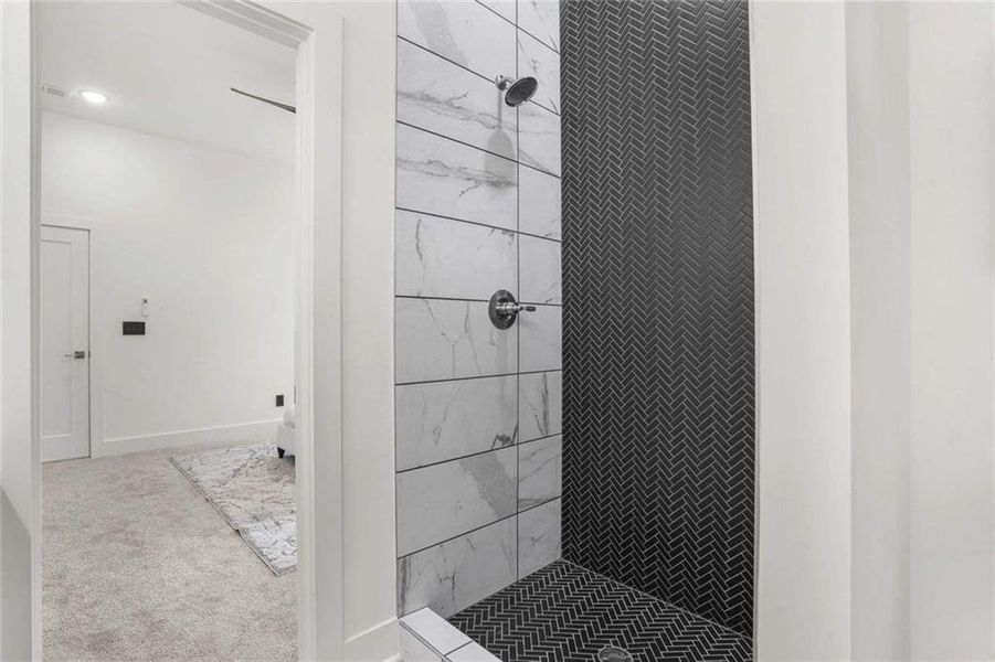 Close-up of interior finishes inside a home in , Atlanta (Image 19).