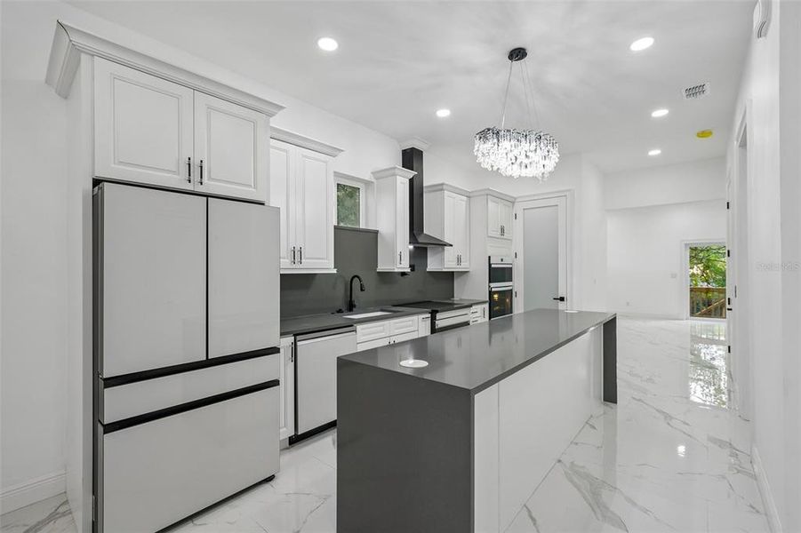 Furnished interior view inside a new home in , Tampa (Image 8).