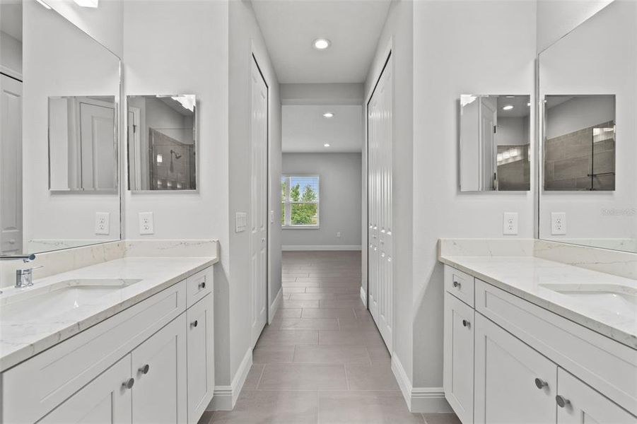 Furnished interior view inside a new home in Wysteria, Venice (Image 15).