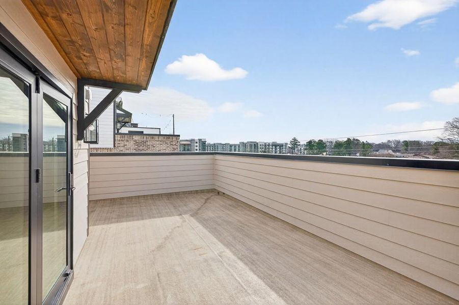 Exterior details and patio area of a home in Skyview On Broad, Sugar Hill (Image 1). Exterior details and patio area of a home in Skyview On Broad, Sugar Hill (Image 1).