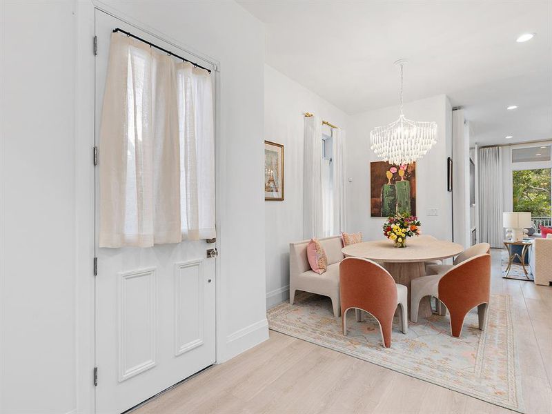 Furnished interior view inside a new home in , Sarasota (Image 57).