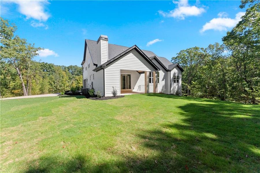Front exterior of a new home in , Baldwin, GA, highlighting curb appeal (Image 29).
