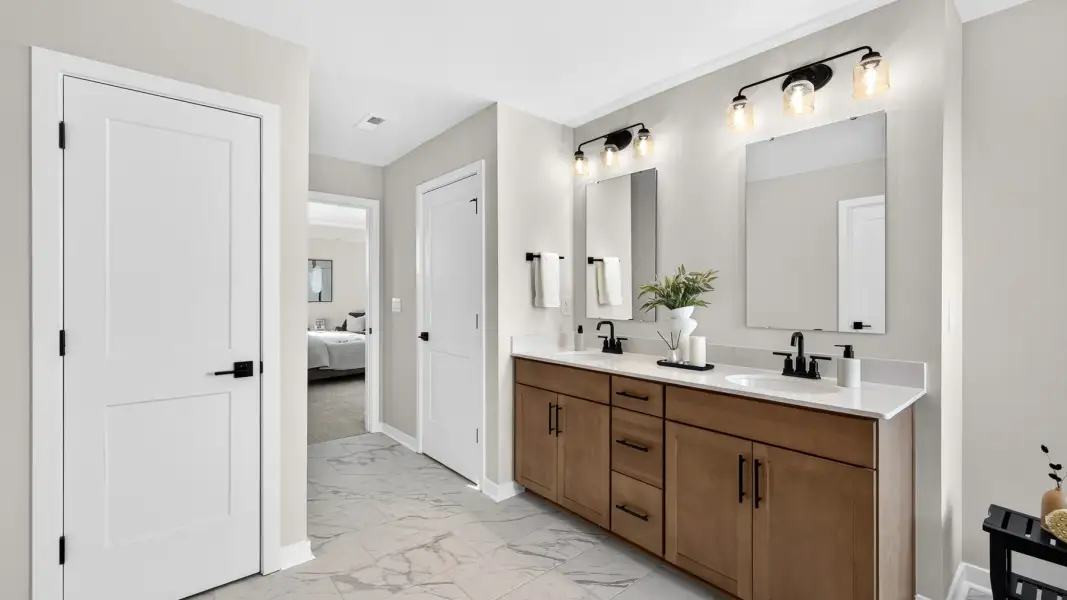 Furnished interior view inside a new home in Avalon of Gastonia, Gastonia (Image 16).