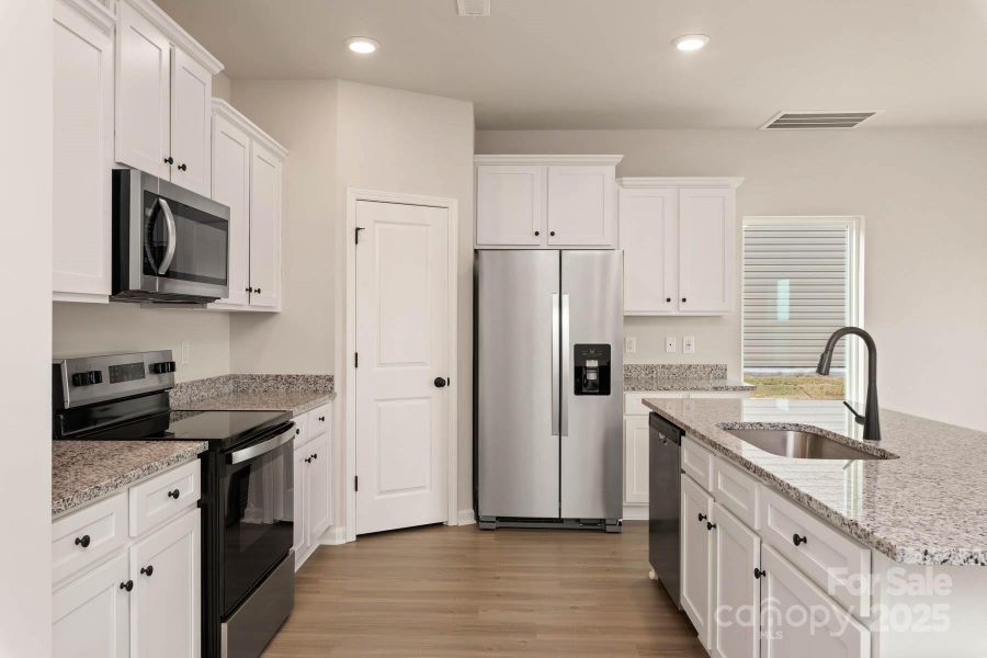 Furnished interior view inside a new home in , Winston-Salem (Image 11).