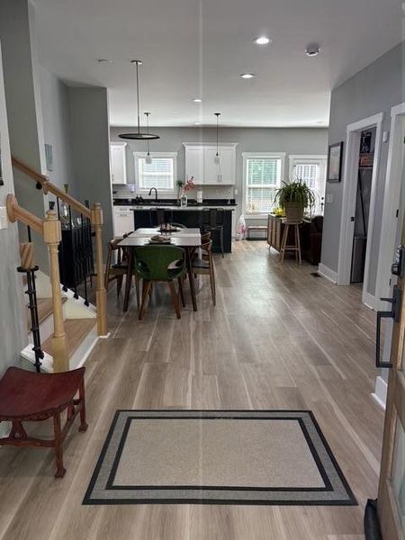 Furnished interior view inside a new home in , Atlanta (Image 3).