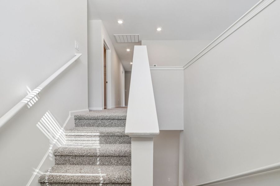 Spacious, unfurnished interior of a new home in Hayden Pointe, St. Marys (Image 30). Spacious, unfurnished interior of a new home in Hayden Pointe, St. Marys (Image 30).