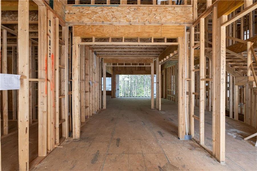 In-progress construction of a new home in , Fairburn, GA (Image 20).