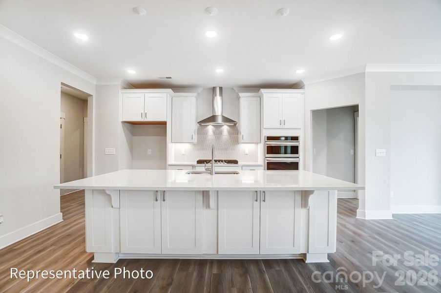 Furnished interior view inside a new home in Waterford Commons, Rock Hill (Image 4).