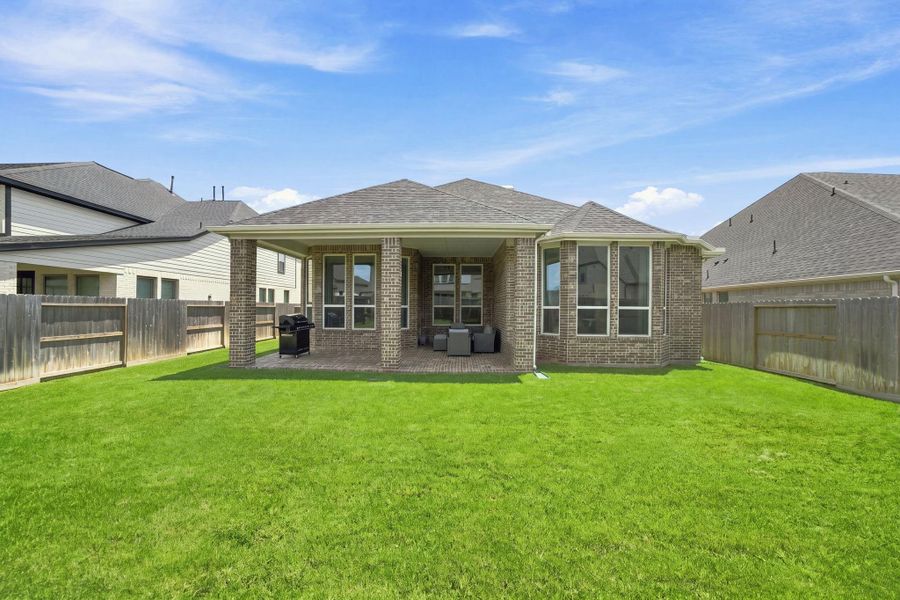 Exterior details and patio area of a home in , Fulshear (Image 3). Exterior details and patio area of a home in , Fulshear (Image 3).
