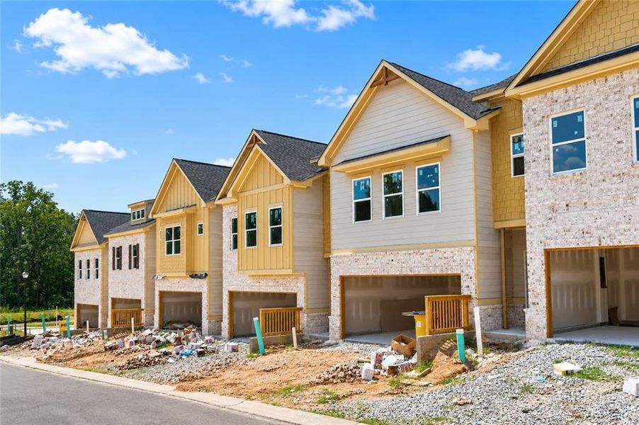 In-progress construction of a new home in , Norcross, GA (Image 10).