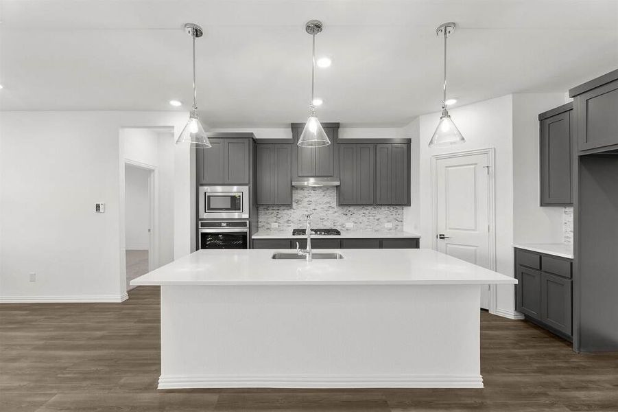 Caldwell Home Plan Kitchen by Ashton Woods