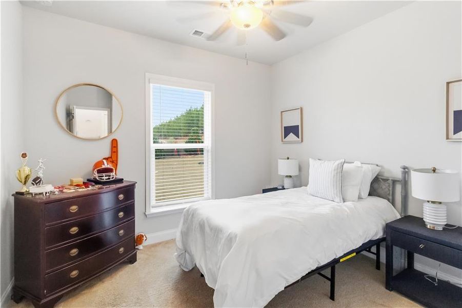 Furnished interior view inside a new home in Everton, Peachtree City (Image 11).