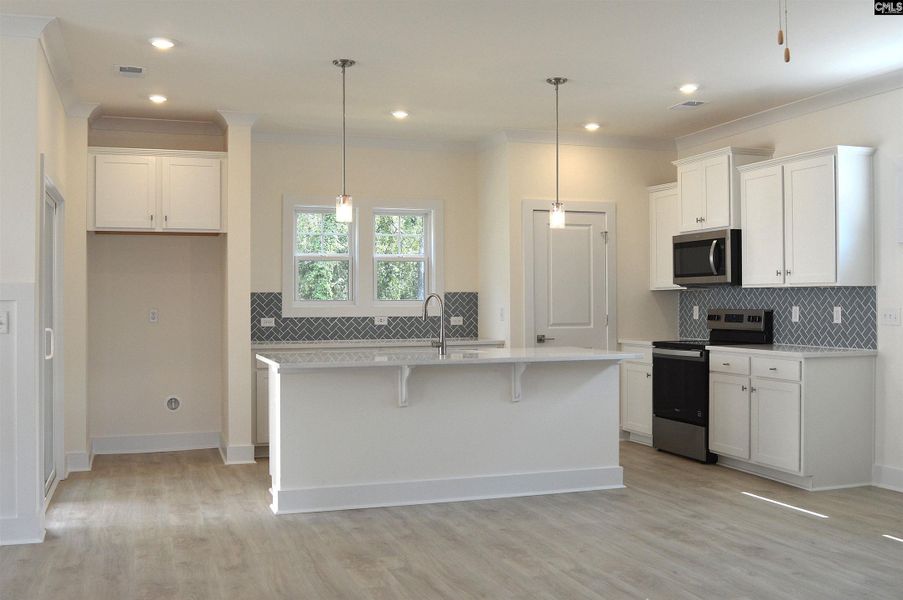 Furnished interior view inside a new home in Bickley Station, Irmo (Image 9). Furnished interior view inside a new home in Bickley Station, Irmo (Image 9).