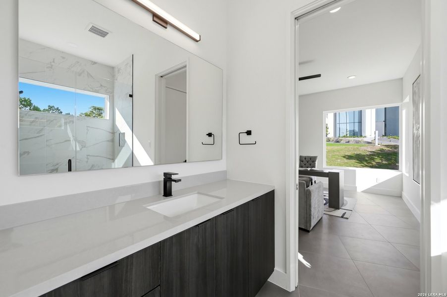 Furnished interior view inside a new home in , San Antonio (Image 11).