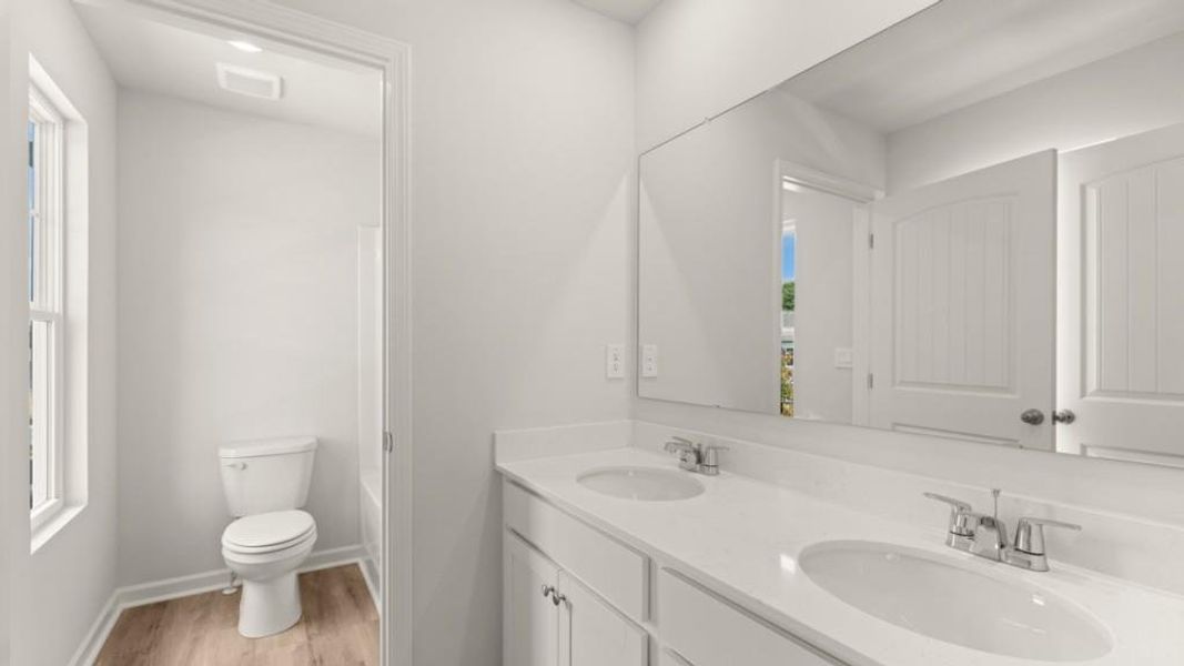 Furnished interior view inside a new home in Braselton Village, Braselton (Image 7).