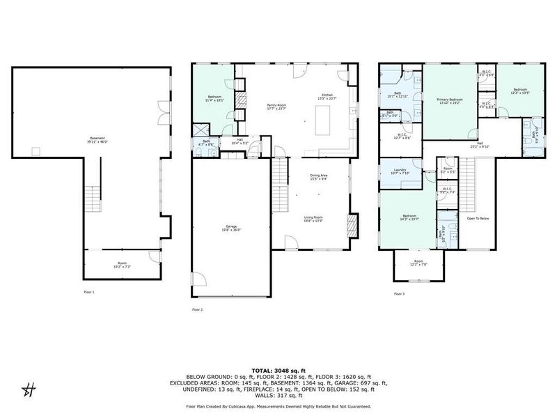 2D floor plan layout of this home in , Canton, GA (Image 8).
