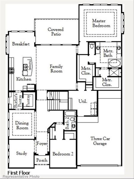 Humble First Floor Plan