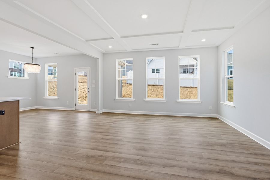 Spacious, unfurnished interior of a new home in Renaissance at White Oak, Garner (Image 17).
