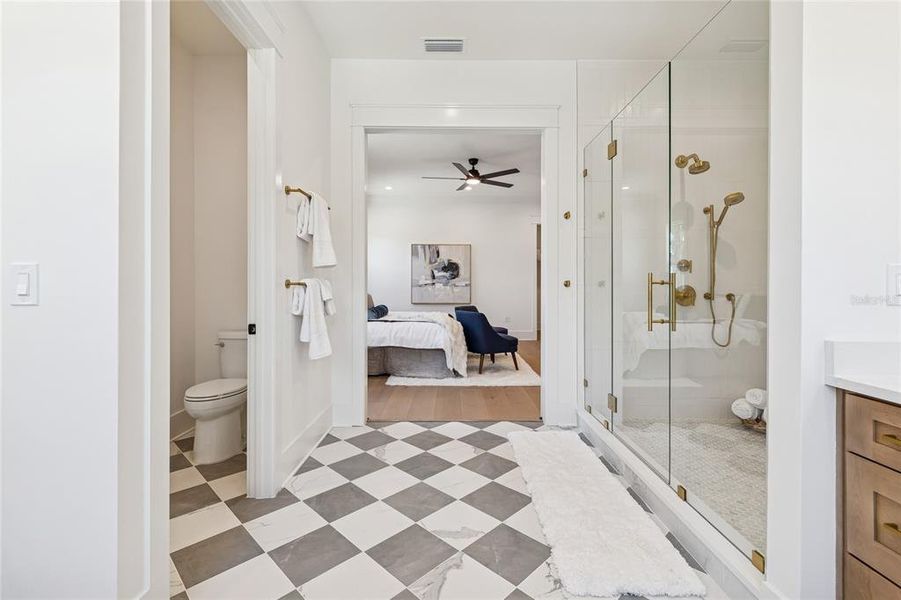 Furnished interior view inside a new home in , Tampa (Image 19). Furnished interior view inside a new home in , Tampa (Image 19).