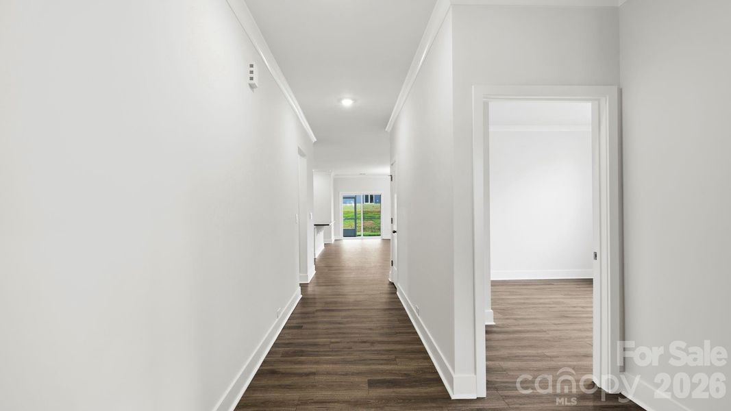 Spacious, unfurnished interior of a new home in Tap Root Farms, Fletcher (Image 16). Spacious, unfurnished interior of a new home in Tap Root Farms, Fletcher (Image 16).