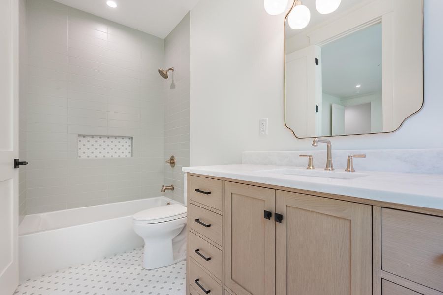 Furnished interior view inside a new home in , Mount Pleasant (Image 39).