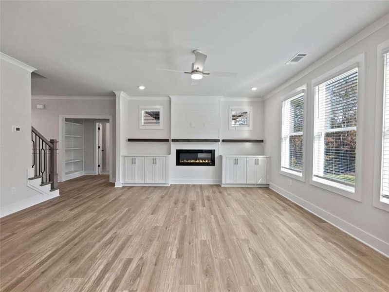 Spacious, unfurnished interior of a new home in , Buford (Image 23).