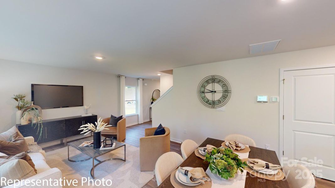 Furnished interior view inside a new home in Woodhaven at Chester, Chester (Image 23).