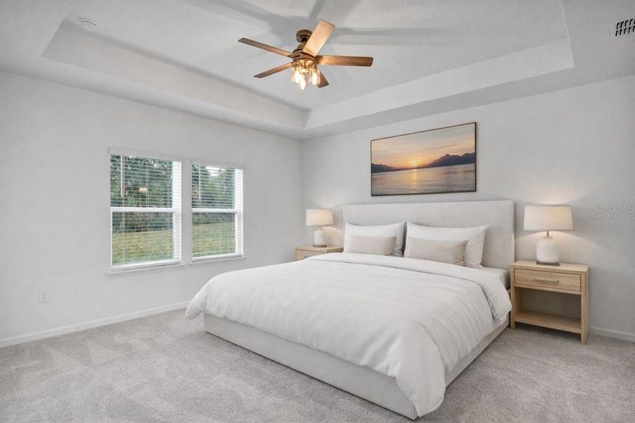 Furnished interior view inside a new home in , Dunnellon (Image 10).