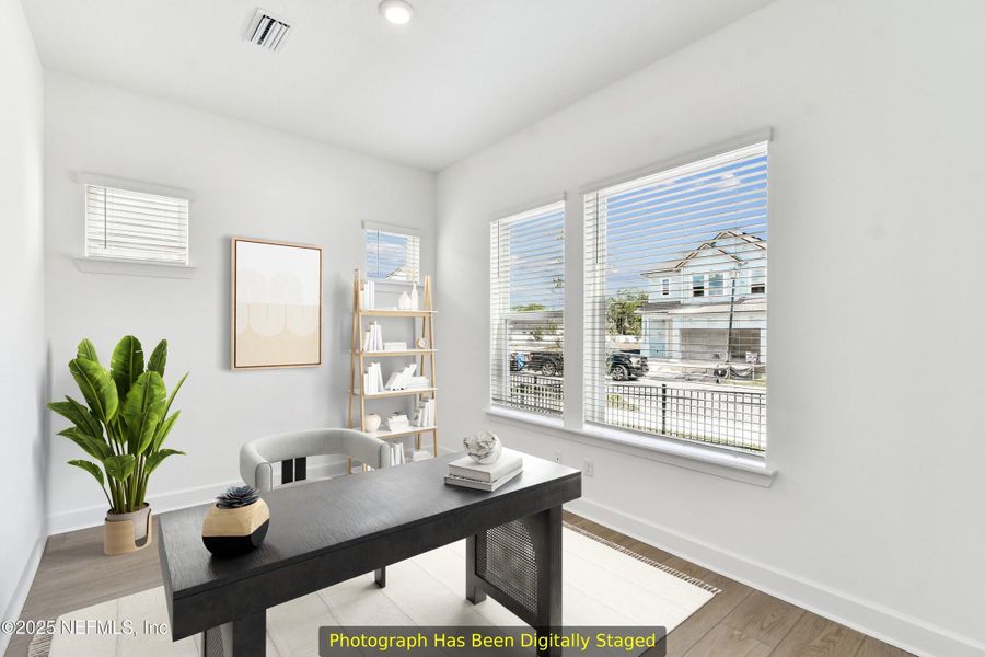 Furnished interior view inside a new home in , Jacksonville (Image 12).
