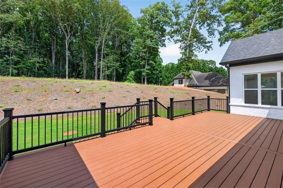 Exterior details and patio area of a home in , Hoschton (Image 4).