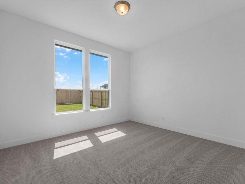 Spacious, unfurnished interior of a new home in Harvest Green, Richmond (Image 20). Spacious, unfurnished interior of a new home in Harvest Green, Richmond (Image 20).