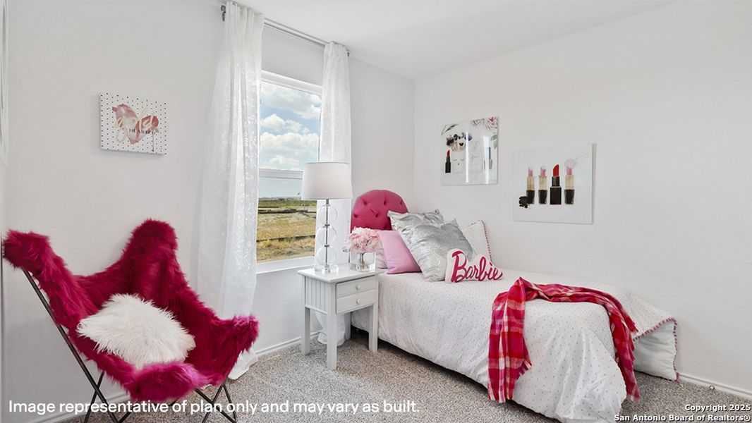 Furnished interior view inside a new home in Sereno Springs, Converse (Image 30). Furnished interior view inside a new home in Sereno Springs, Converse (Image 30).