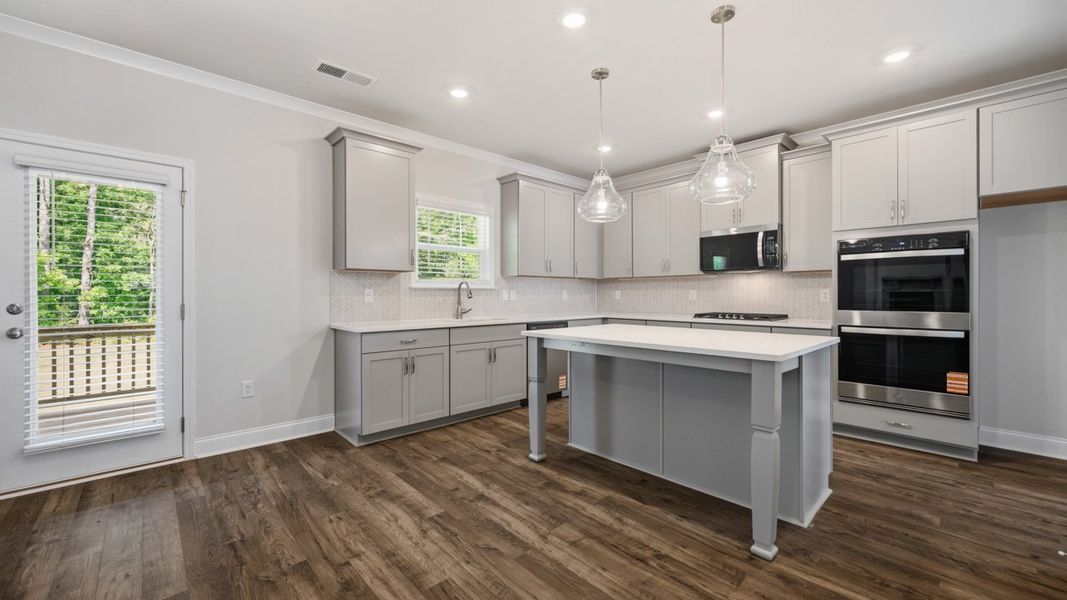 Furnished interior view inside a new home in Heritage Pointe, Senoia (Image 5).