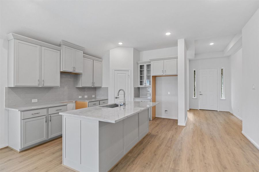 Furnished interior view inside a new home in Aldeana, Bonney (Image 9).