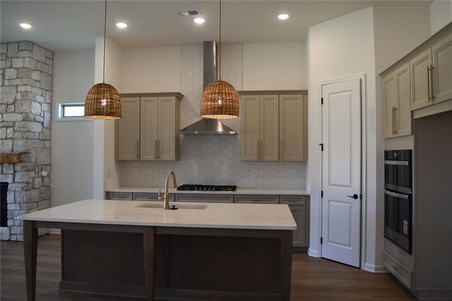 Furnished interior view inside a new home in Soleil Summit Chase, Snellville (Image 5).