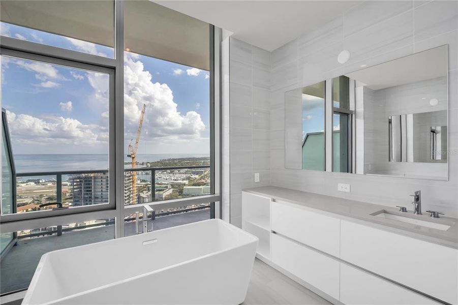 Furnished interior view inside a new home in , St. Petersburg (Image 10).