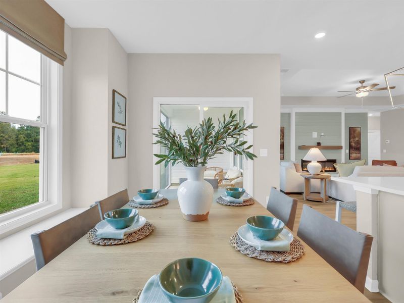 Furnished interior view inside a new home in King Farm Estates, Aynor (Image 9).